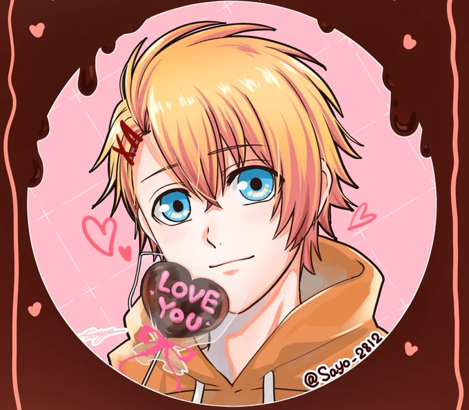 バレンタインの時に描いた翔ちゃん 載せておきます #うたプリクラスタさんと繋がりたい #うたプリ好きさんと繋がりたい