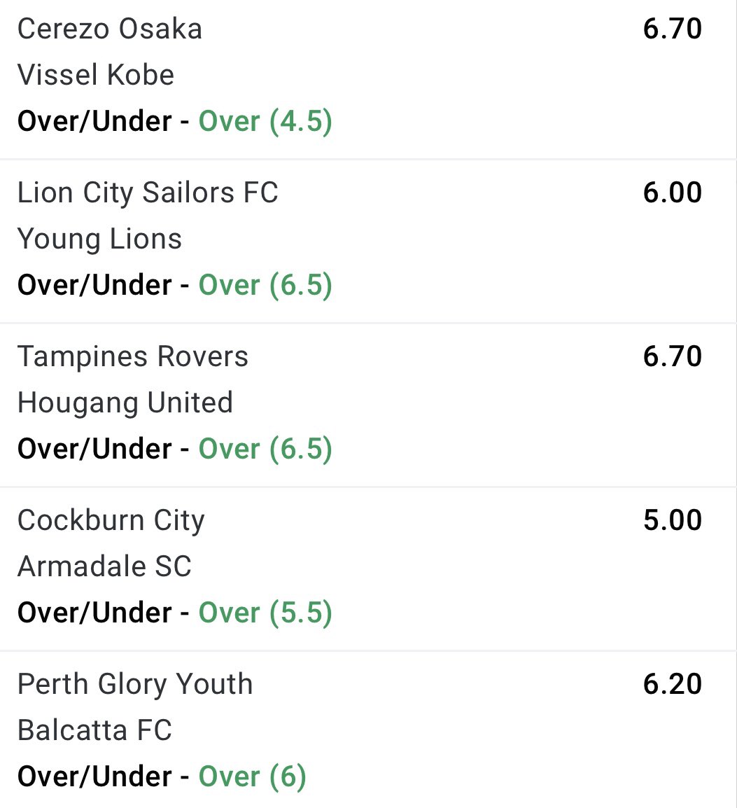 8000 odds, Retweet &amp; Responsible play #Tonighttips