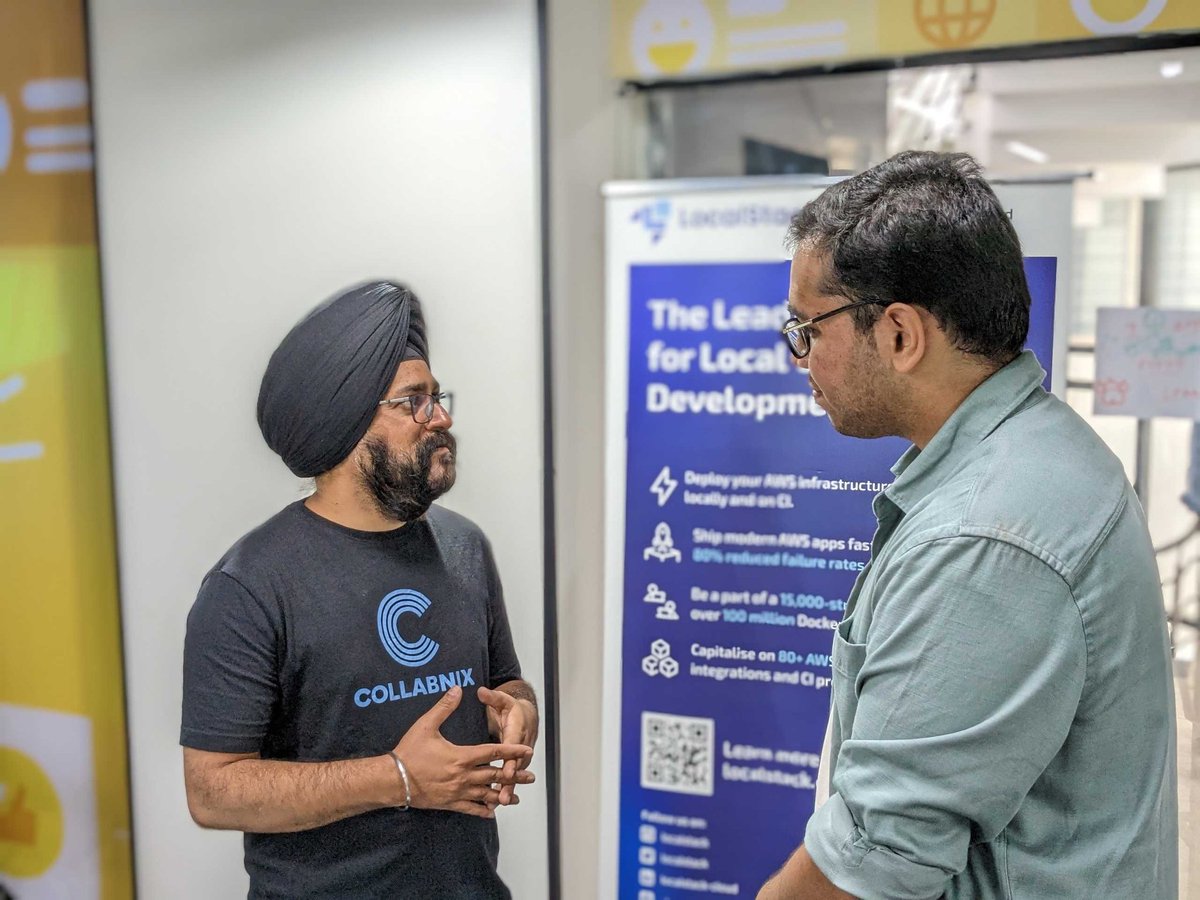 harsh_casper's tweet image. We are starting with the @localstack Cloud DevXchange meet-up! 🤩
#LocalStack #CloudDevXchange #Cloud #AWS #Docker