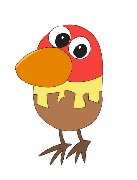 > お題
 森永チョコボールのキョロちゃん

描いてもらえたら、とても嬉しいです 

お題ありがとうございました!https://t.co/e2RDvSFCS9 