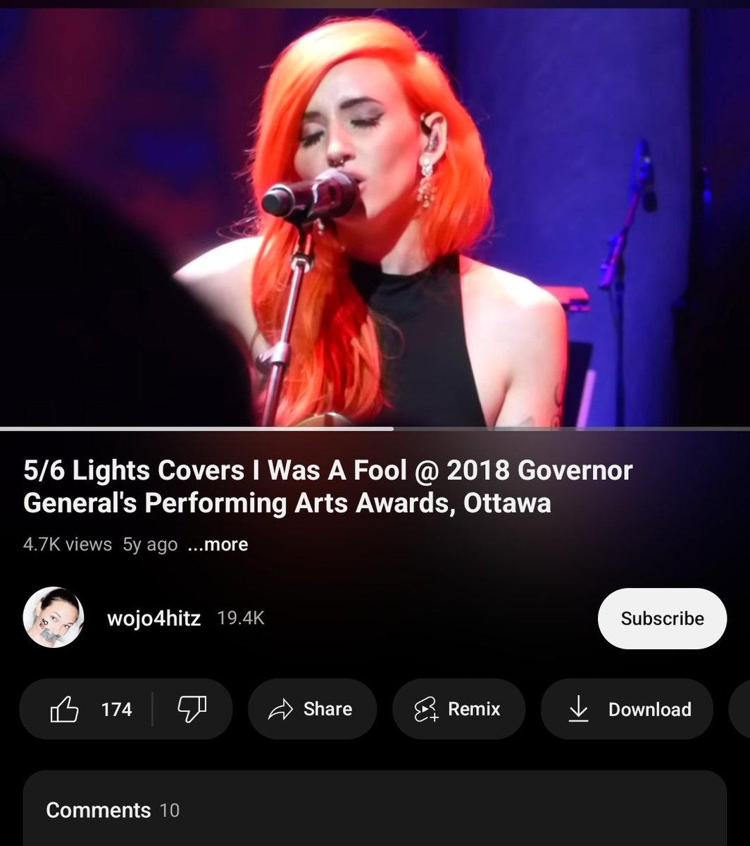 NicoleKsiazek's tweet photo. wow, doesn't feel like this was only 5yrs ago ~ an angels voice, @lights covering @teganandsara 's 'I was a fool ๐ค #2amfeels https://t.co/Vq5G8Fsuny https://t.co/VX6v5fl3EI