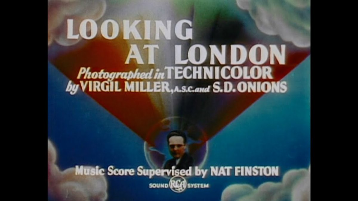 TCMComingUp's tweet photo. #ComingUpOnTCM
LOOKING AT LONDON (1946) #JamesAFitzPatrick
7:30 AM PT
Mr. FitzPatrick tours postwar London's historic buildings and residual damage.
10m | TravelTalk | TV-G
#TCM #TCMParty https://t.co/5QCsbL7ZRF