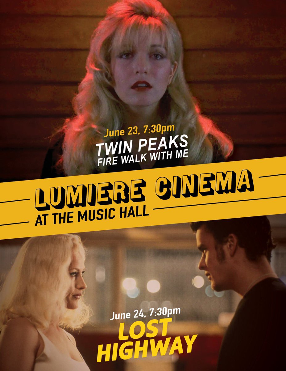 Dick Laurent may be dead but the 2 for $40 ticket deal is not. We’ve decided to extend this offer through June 16. Tickets available at https://t.co/OjZPcYkPCT  #davidlynch #twinpeaks #firewalkwithme #losthighway #losangeles #bestofla #noir #beverlyhills #screening #thriller https://t.co/5JwvlL9hFH