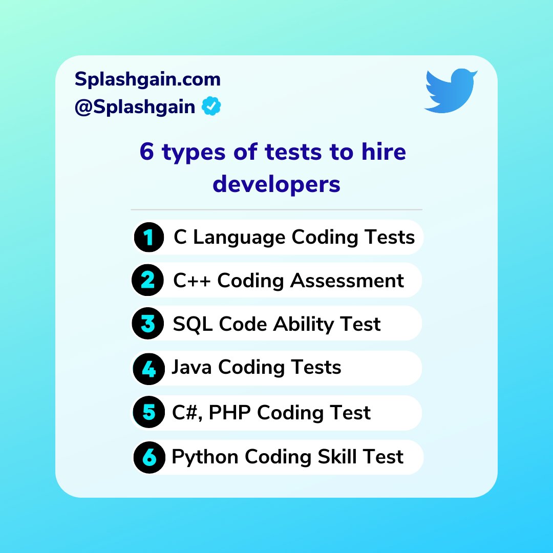 Splashgain's tweet image. Streamline hiring process to identify top talent efficiently with Eklavvya's coding assessments. Customize assessments, access real-time analytics, and manage results seamlessly for fair evaluations.
.
.
#corporatehiring #hiringdeveloper #onlinehiring #onlineexamination