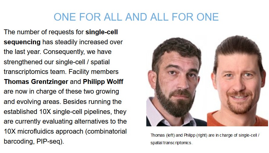 Seems like I'm a single cell specialist now. Love my job
