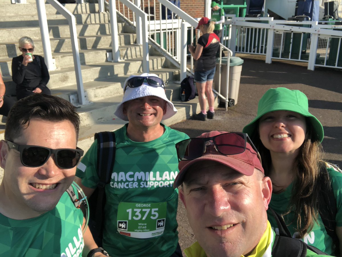 damiannorman16's tweet photo. Team @CPJField getting ready for today South Coast Mighty Hike for Macmillan Cancer Support https://t.co/y39BfVV1o0