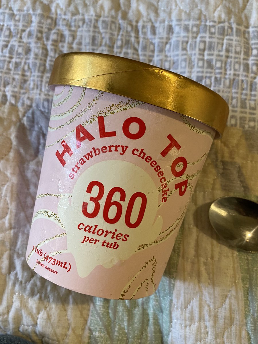 Omg. This is my favourite halo top flavour now holy shiiiit