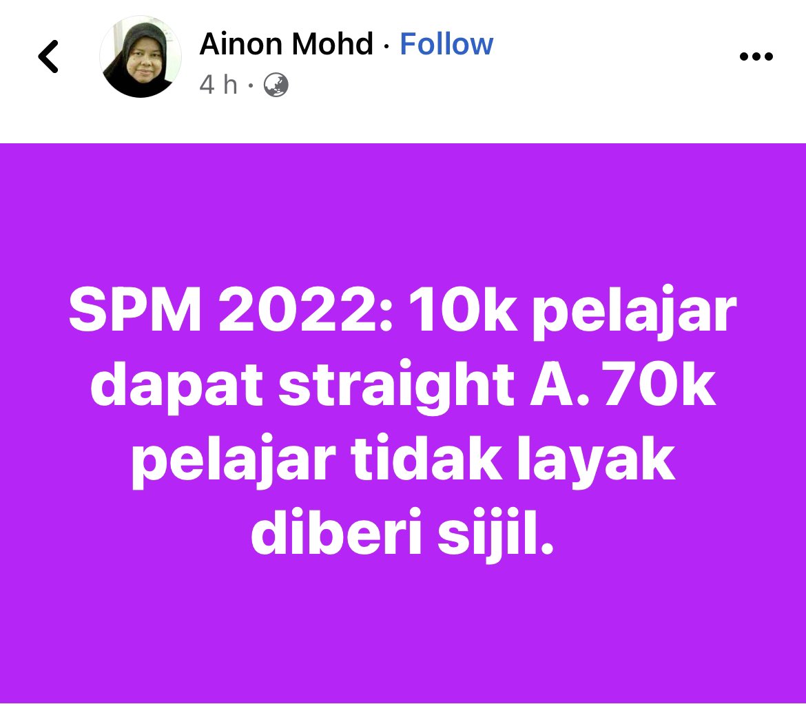 _AmranFans's tweet photo. Budak sekarang malas belajar sebab terpengaruh nak jadi influncer, nak jadi content creator, nak jadi gamers. 

Padahal dulu orang buat benda-benda gini sebagai sampingan je, macam hobi. Saja nak isi masa lapang. Kalau ada income tu kira alhamdulillah la. Tapi generasi sekarang anggap benda tu sebagai kerjaya. Sudahnya ni lah generasi muda yang negara kita lahirkan.