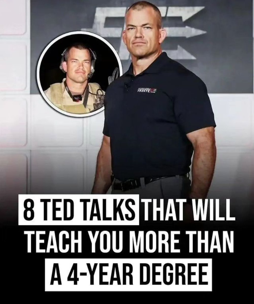 SeekWiser_'s tweet image. 8 TED TALKS That Will Teach You More Than A 4-Year Degree...