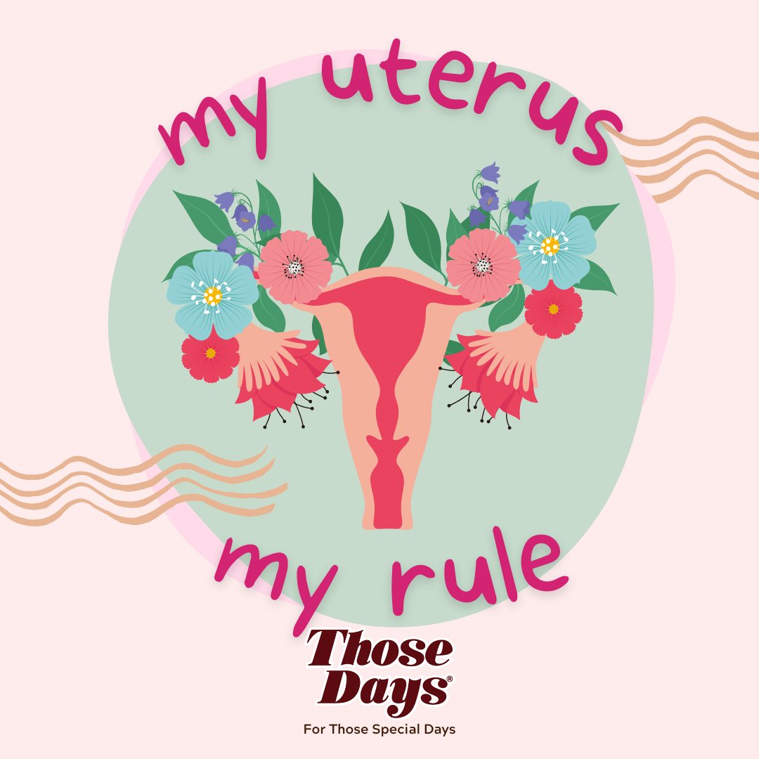 thosedaysph's tweet photo. Your uterus, your rule.

We are one with this movement because we believe in empowering every Filipina by knowing your body more especially during your period.

#ThoseDaysPH #StrongerTogether https://t.co/YYjodEH5Sr