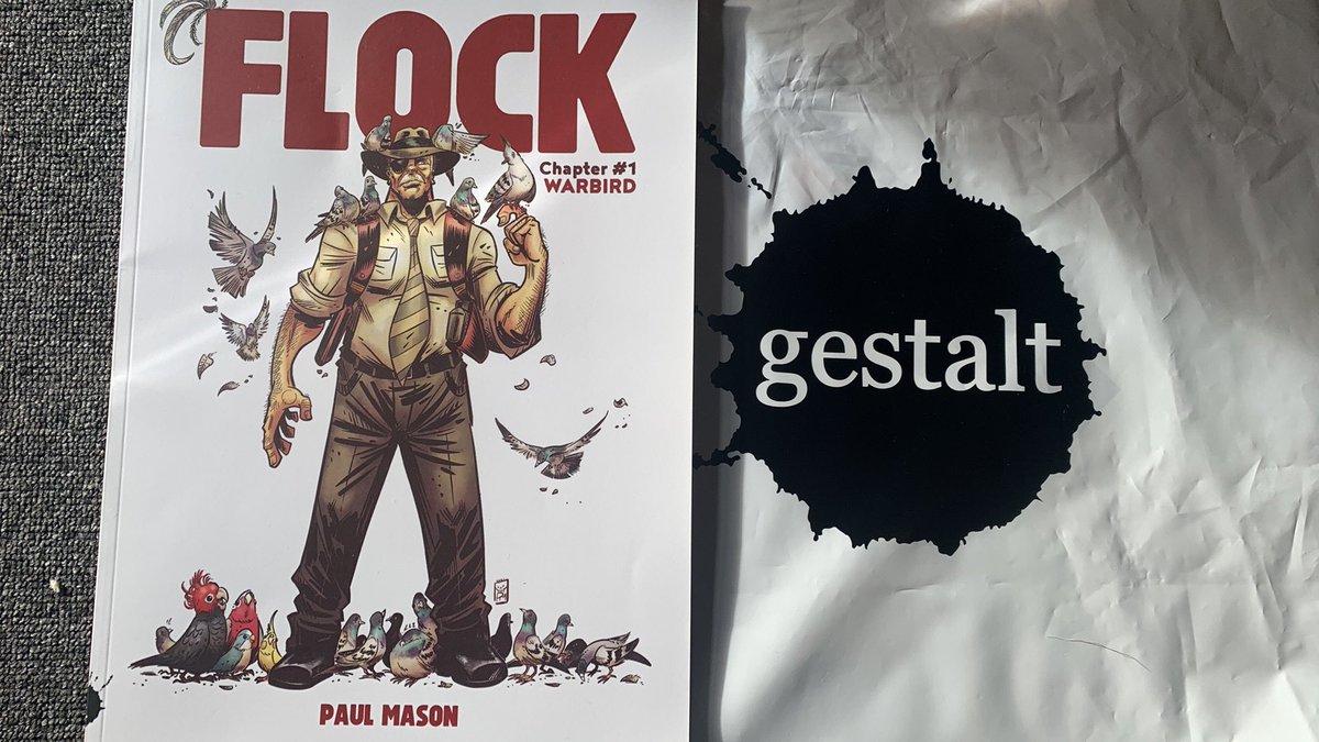 Flock from @gestaltcomics 
You rarely read tales based on the Emu War of 1932