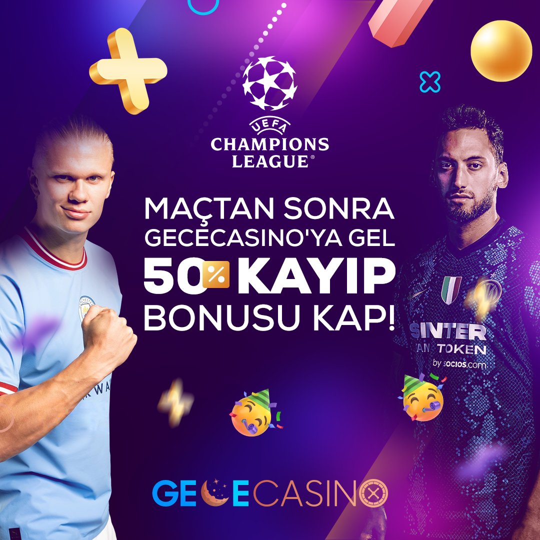 bonusbul7's tweet photo. #gececasino  % 50 Kayıp Bonusu 

#ManchesterCity ⚽ #İnter  #SampiyonlarLigi Finaline Özel 

@gececasino 🔗 https://t.co/m3Gr2NF97D 

Kampanya hakkında detaylı bilgi için tıklayınız https://t.co/PNMqXFq937
