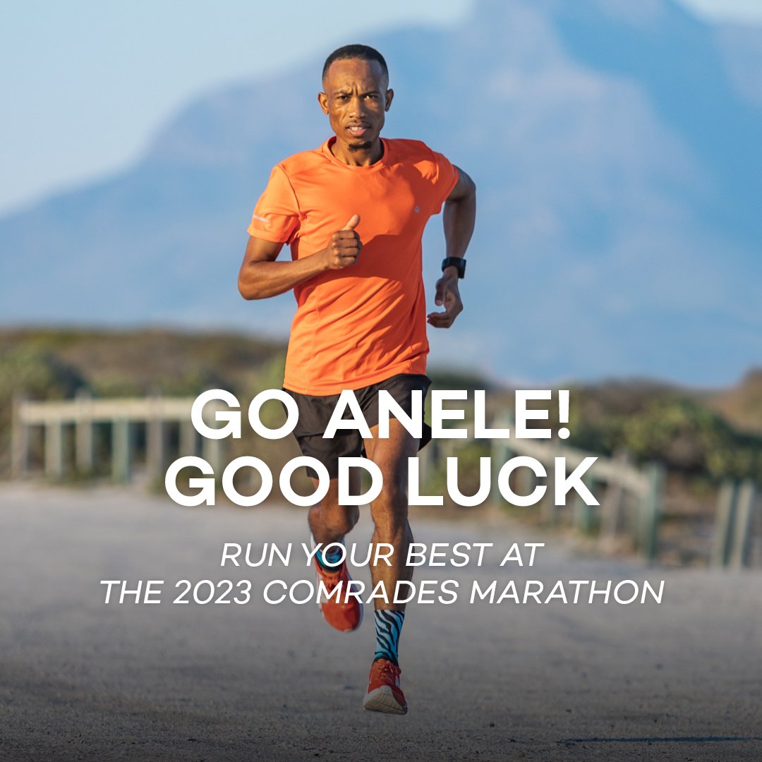 TotalsportsSA's tweet photo. Go @anele_bans24 Go! π
Good luck for your race tomorrow at the Comrades Marathonπ
. We'll be behind you every step of the way.
#TSAthlete #TSbyTotalsports #HomeOfRunning #runBANSrun https://t.co/G9V1plCneA