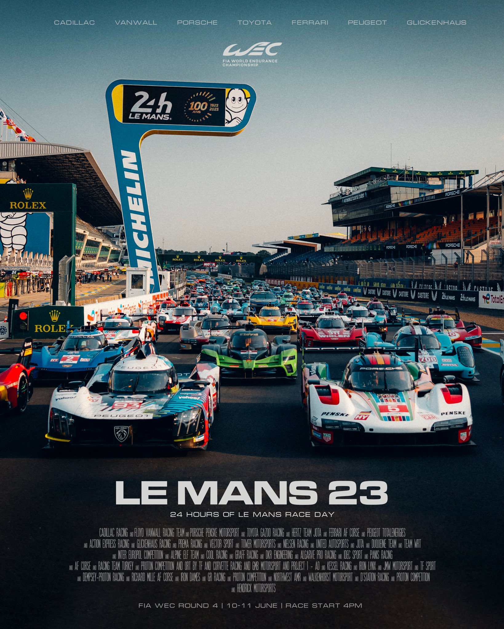 Full Race I 2023 24 Hours of Le Mans I FIA WEC 