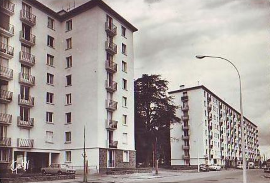 🏘️ 🏗️ 🇫🇷 Mémoire2Ville 🌆 🚧 🏗️🧱 🏚️ on Twitter "44 Nantes 1968 Les Résidences HLM Quartier de