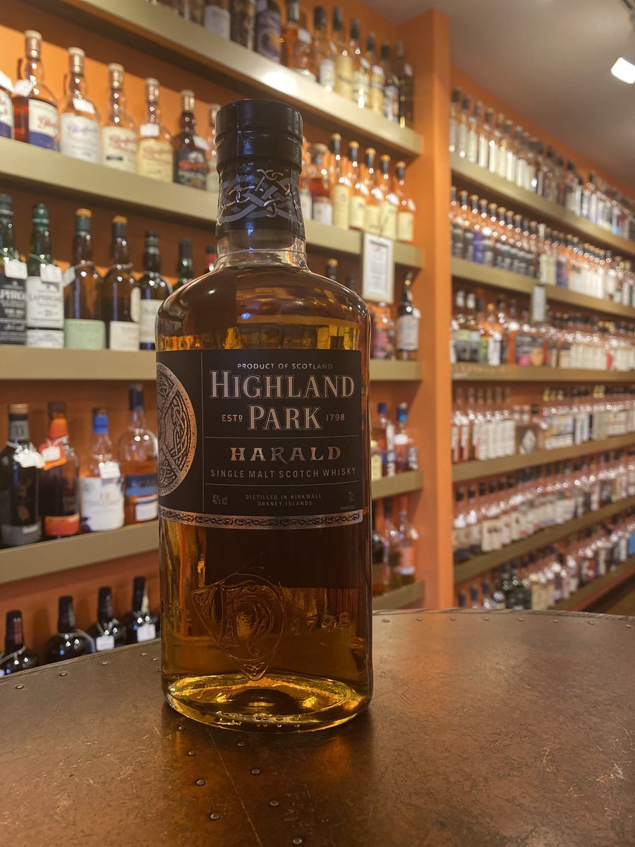 Today's new arrival bottle
HIGLAND PARK HARALD

#ウイスキーギャラリーバグース　#岡山ウイスキーギャラリーバグース　#whiskygallerybagus
#岡山表町３丁目ウイスキービル1階 
#岡山ウイスキービル 
#higlandpark #singlemaltwhisky
#okayamawhiskybar #okayamawhisky
#ウイスキーバー