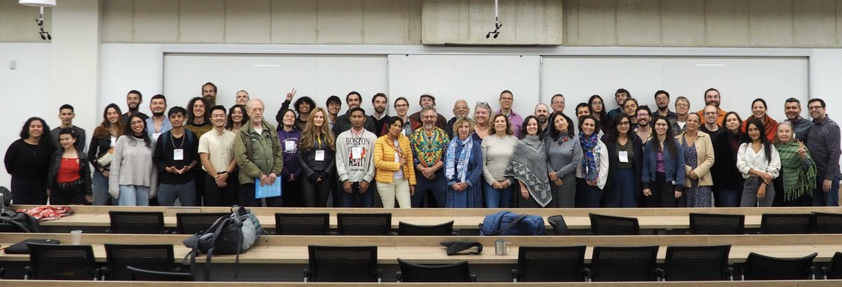 Amazonicas1's tweet photo. #AmazonicasIX Bogotá 2023 llegó a su fin después de cinco días de intercambio de ideas y camaradería. Gracias infinitas al equipo organizador y a la Universidad de los Andes por un magnífico evento, y a los investigadores que asistieron al coloquio tanto en persona como en linea. https://t.co/53P6JA5leL
