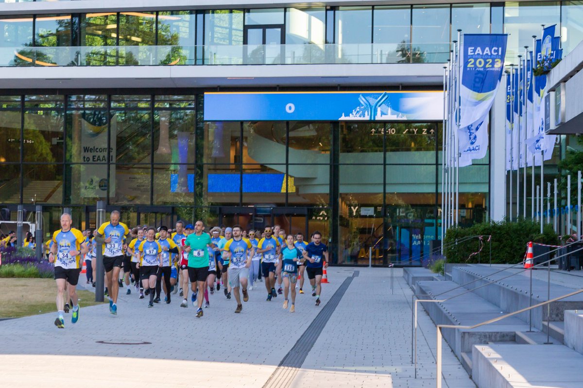 EAACI_HQ's tweet photo. 🏃‍♂️ The EAACI Congress 2023 featured the successful Beat Allergy Run today! 📅 Thank you to everyone who participated and supported this meaningful event! 🏁
#BeatAllergyRun #SupportingCommunities #MakingADifference #EAACI2023 #TogetherWeCan https://t.co/nEUEeO26mk