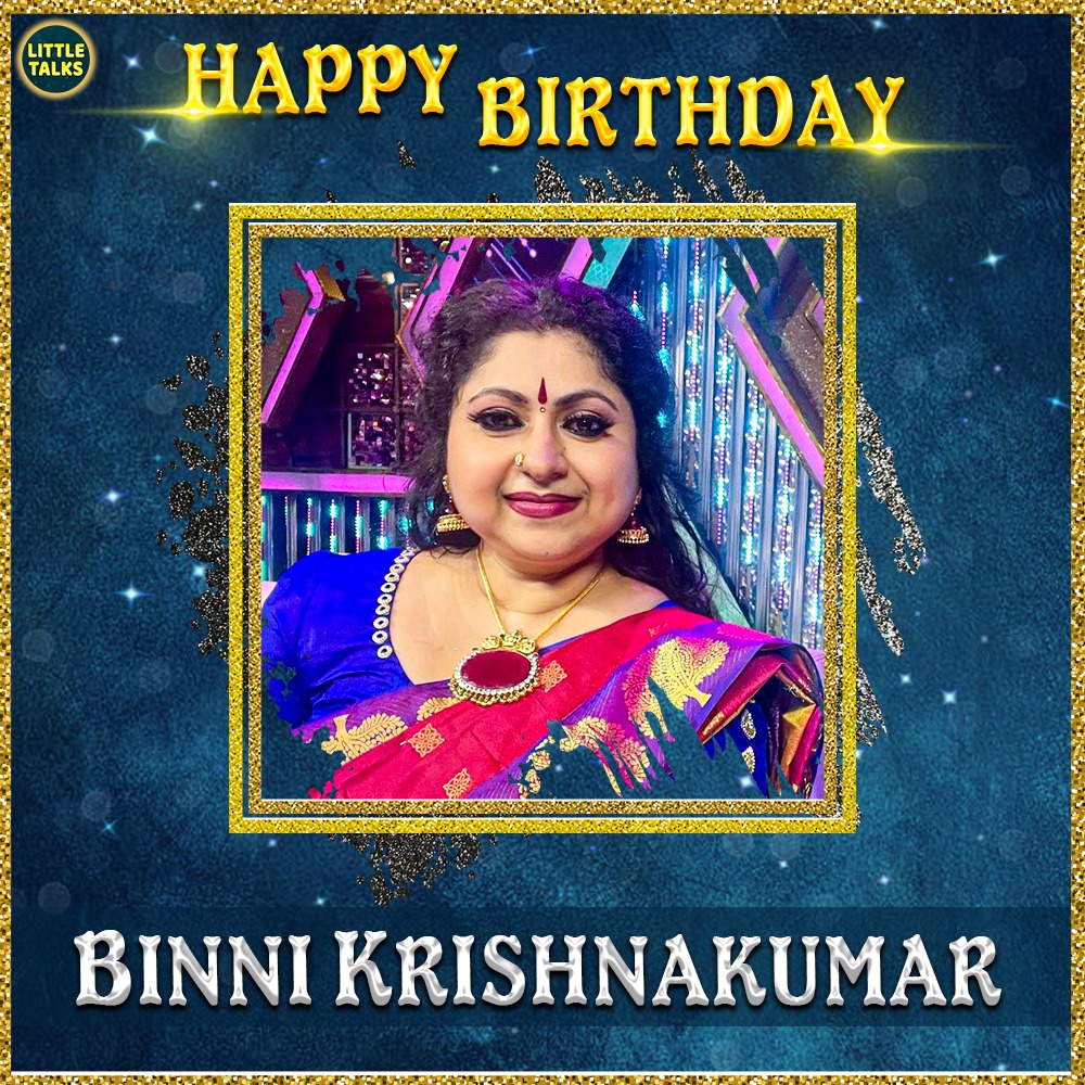 LittletalksYt's tweet photo. Happiest Birthday #BinniKrishnakumar
.
.
.
#Sivaangi #singer #cookuwithcomali4 #VijayTelevision https://t.co/jNgWXCeBgm