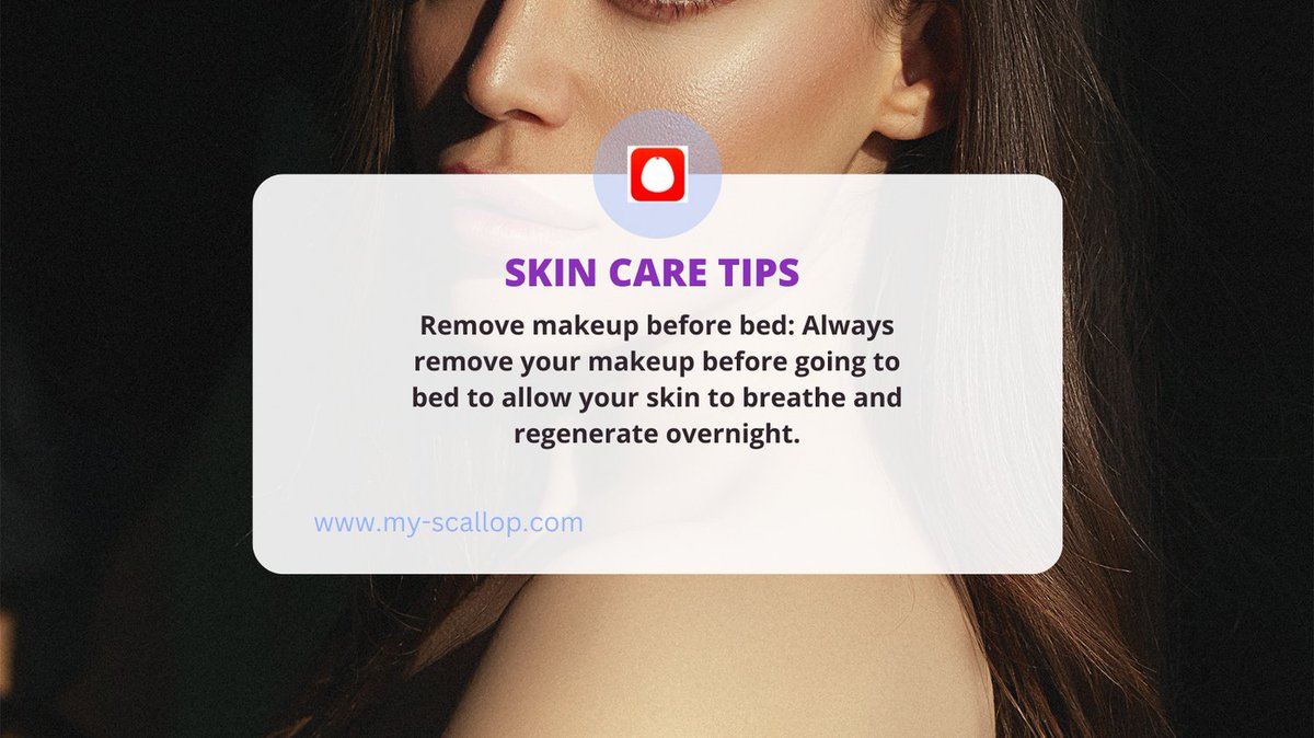 🌙 Let your skin breathe! 💤 Always remove your makeup before bed to give your skin a chance to rejuvenate and regenerate overnight. It's the perfect way to ensure a fresh and radiant complexion in the morning. Sweet dreams, beautiful! 😴✨ #SkincareTips #MakeupRemoval