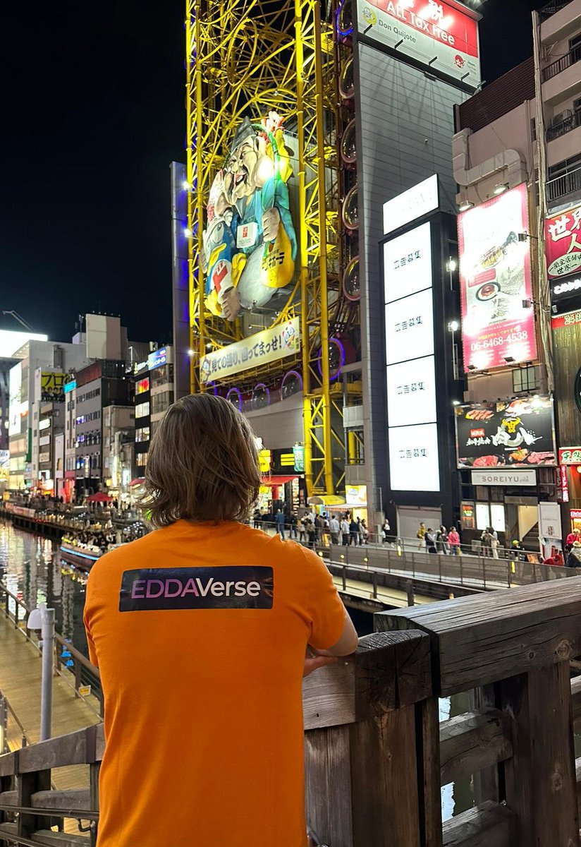 TheMadTrooper's tweet photo. MadTroopers #AroundTheWorld๐
Finally arriving to the fantasy, dream city of Osaka, Japan ๐ด๐
A fellow #MadTrooper shocked ๐ฑ from the beauty and prosperity he has brought to the world ๐๐
Become one of us ๐ค๐ค
https://t.co/ryzYAllw9X
#TokenizeTheWorld #EDDAVerse #ABDRA #Web3 #NFTs #NFTCommunity #BlockchainGaming