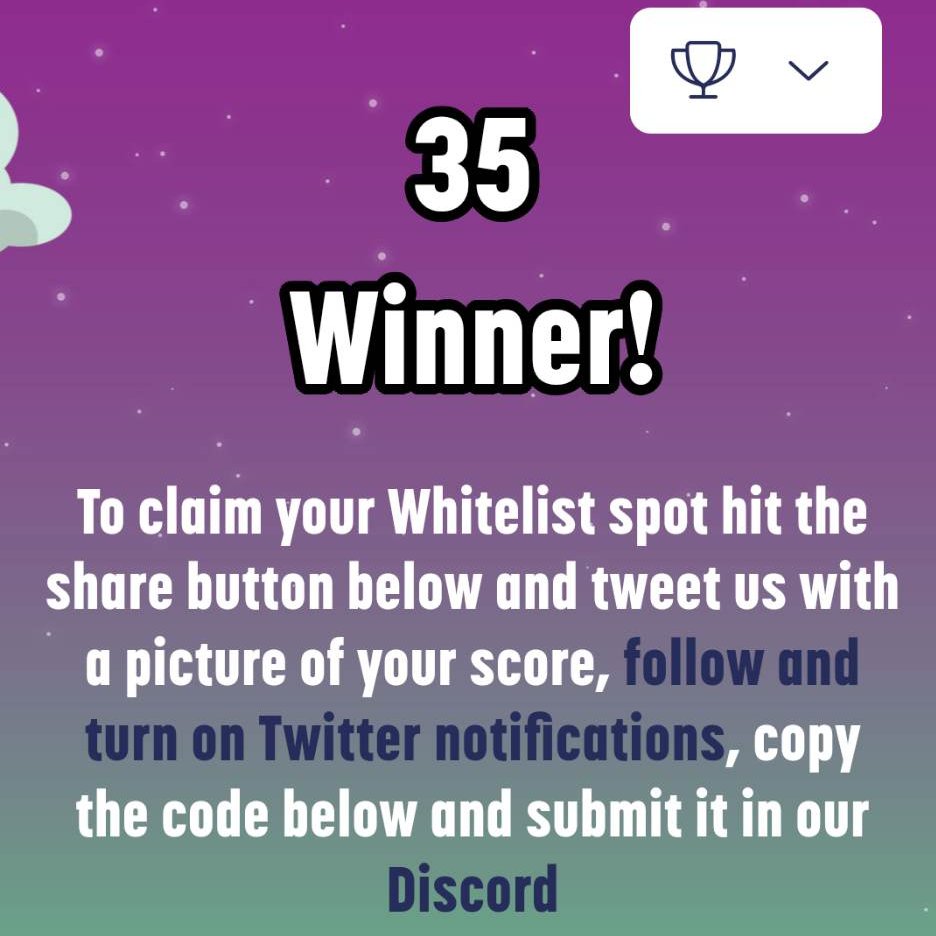 krivexzn's tweet photo. I just confirmed my free token airdrop giveaway for the @kaijulegendsNFT launch, play the whitelist game below and score over 25 to unlock a unique whitelisting code!

Game link - https://t.co/tHTJ7ZtmPZ https://t.co/yzZJaMIDSm