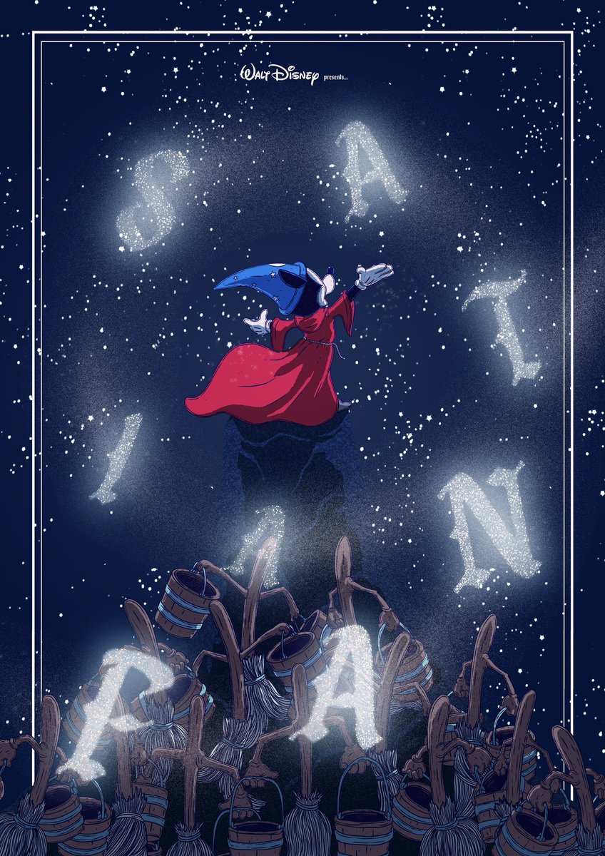 S2lart's tweet photo. Petit thread avec tous mes posters en hommage aux classiques Disney… (en cours) https://t.co/P0OyvI55fk