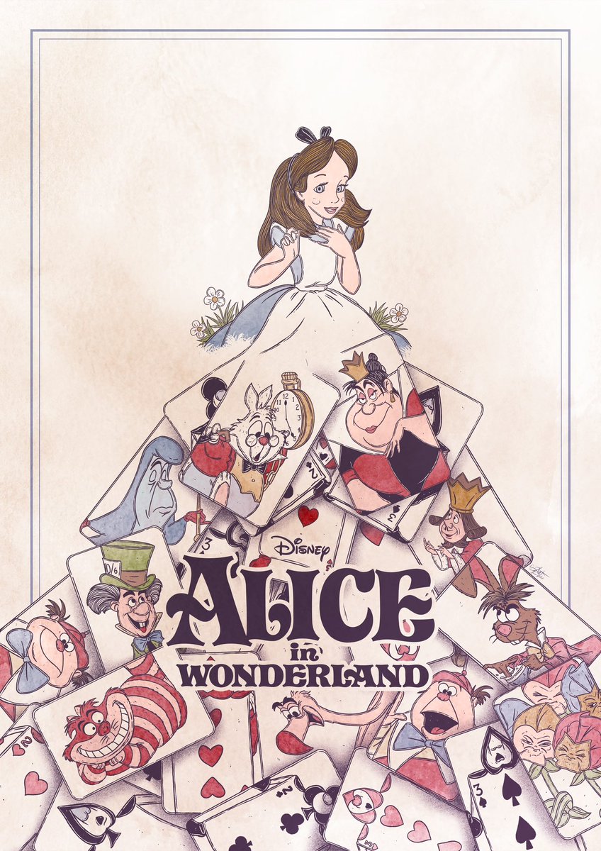 S2lart's tweet photo. Petit thread avec tous mes posters en hommage aux classiques Disney… (en cours) https://t.co/P0OyvI55fk