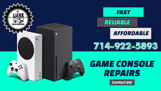 LuxeTechRepairs's tweet image. 🎮 Game console acting up? We&apos;ve got your back in Orange County! 📍 Whether it&apos;s HDMI port issues, overheating, disc reading errors, or just need a good cleaning, Luxe Tech Repairs in Orange County has you covered! 🛠️ Level up your gaming experience with our expert repairs.