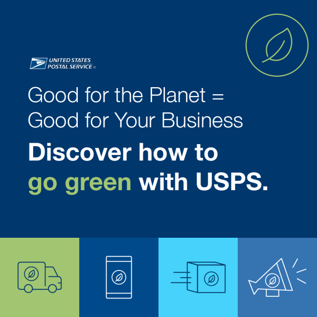 uspsdelivers.com/why-sustainabl… #Shipping #Sustainability #USPS #DeliveringForAmerica #green #reducecarbonfootprint #reducewaste #sustainablebusiness #business #USPSEmployee