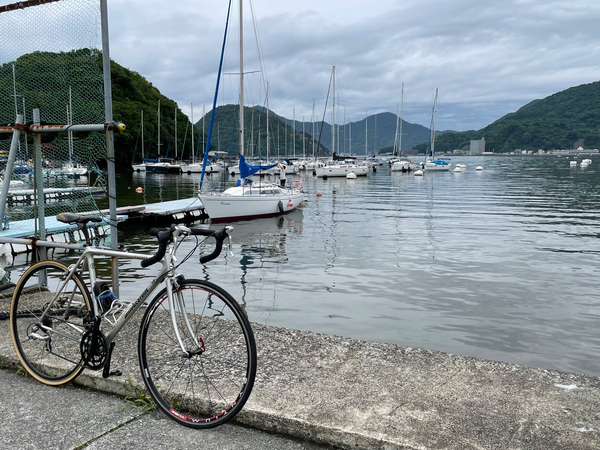 Shizuoka_Career's tweet photo. 梅雨の合間に走れました。
#サイクリング #大瀬崎 #沼津 #neocot #bridgestone #ロードバイク #roadbike #numazu https://t.co/EliTYCHG1a