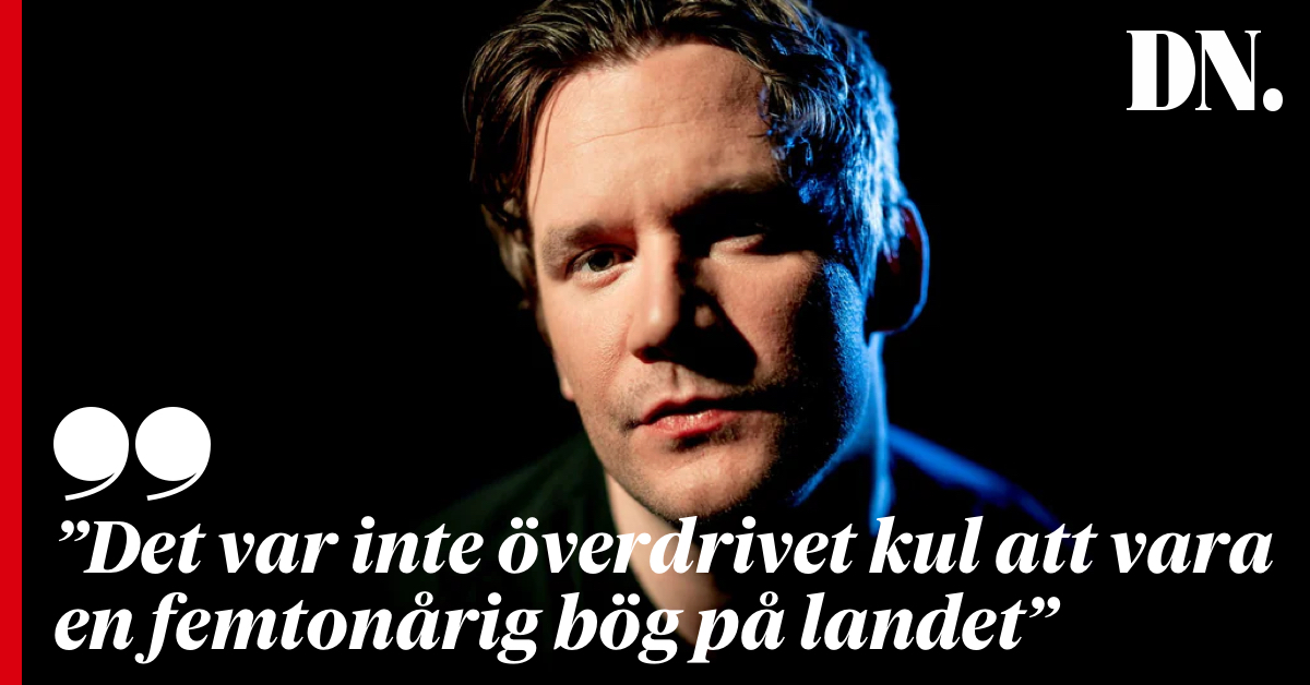 ”Det var inte kul att vara en 15-årig bög på landet” • Programledaren Christopher Garplind om glädjen i att retas.
dn.se/kultur/christo…