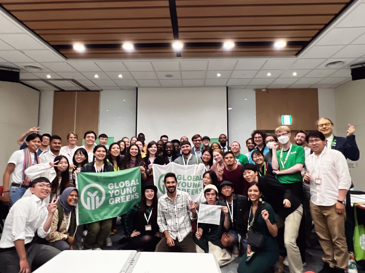 We were honored to host an extraordinary panel at <a href="/globalgreens/">Global Greens</a>  congress, featuring remarkable young leaders from around the globe 🌱🤝

🌍💚 Joanna, Janmejai, Salome, Davene, and Asher shared their experiences, igniting a fire within us to build a better future.