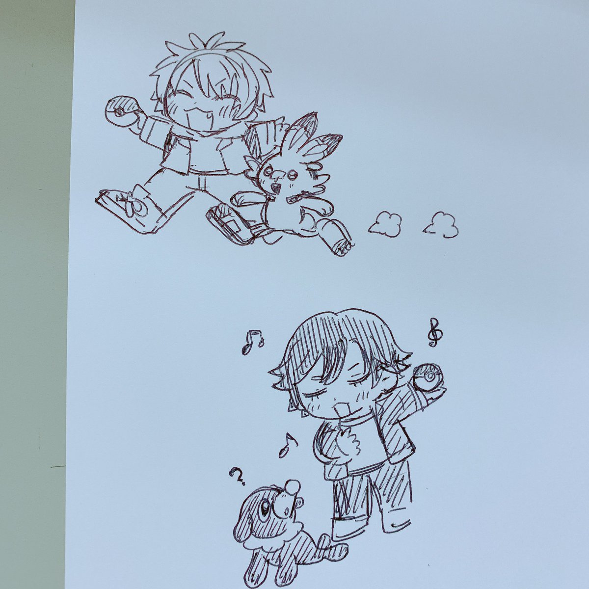 おとやとトキヤも描いてーってきてたから描いた 