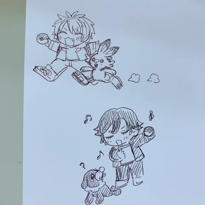 おとやとトキヤも描いてーってきてたから描いた 