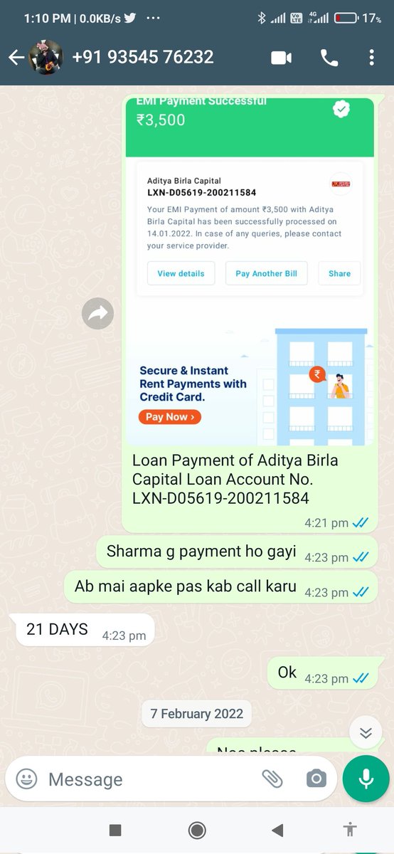 AggnihotryH's tweet photo. @abfinance dear please close my loan acount payment proof see in bellow https://t.co/3GWGlhdnk5