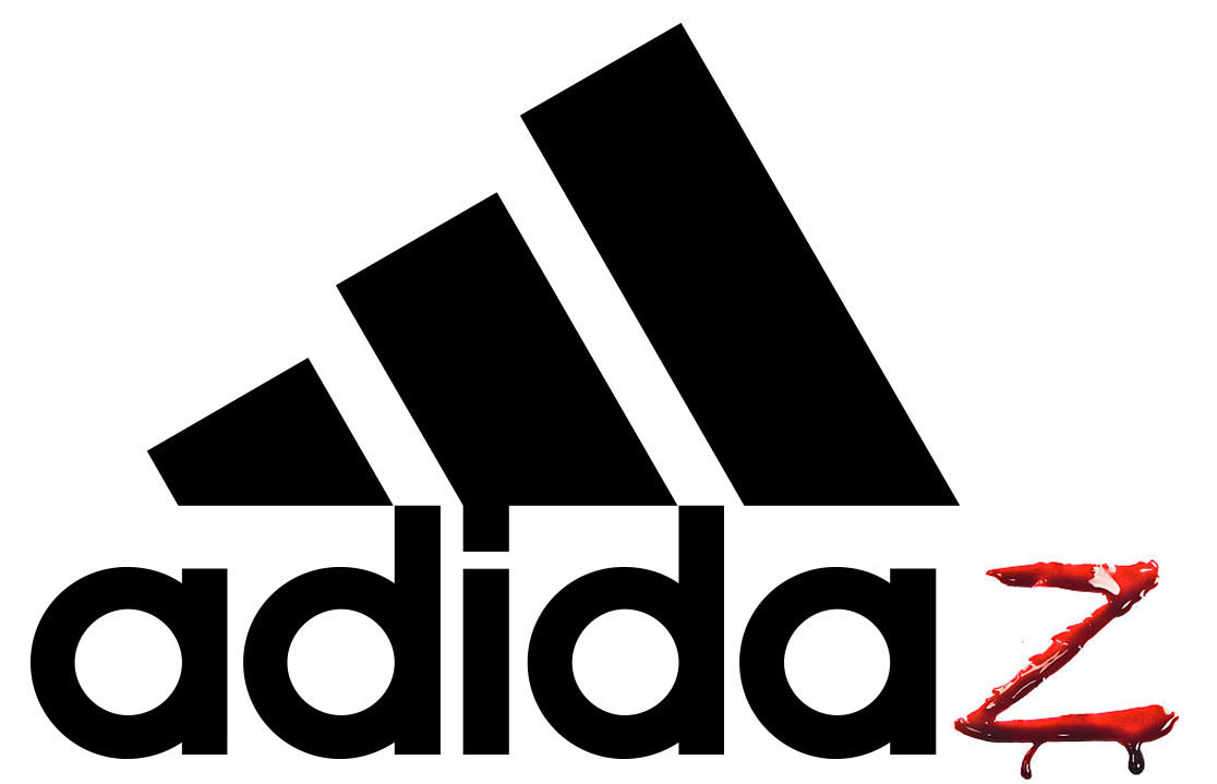 🚨Russian media reports German sportswear brand Adidas will restart operations in Russia from November 1st. If this information is true, here's a perfect logo for them. They broke off ties with Kanye West over stuff he said, but actual fascist genocide is apparently just fine.