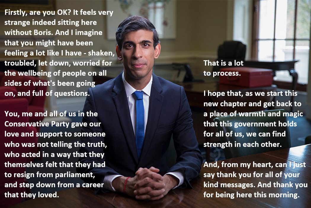 SnoozeInBrief's tweet image. "Firstly, are you OK? It feels very strange indeed sitting here without Boris."