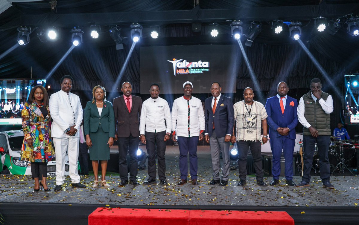It was an honour to be part of the launch of #TalantaHela by President <a href="/WilliamsRuto/">William Samoei Ruto, PhD</a>. <a href="/KBCChannel1/">KBC Channel 1 News</a> is prepared and ready to support the Sports &amp; Creative Economy in line with the President's agenda, as we strive to air sporting events LIVE on our TV &amp; Radio stations
#KBCNiYetu