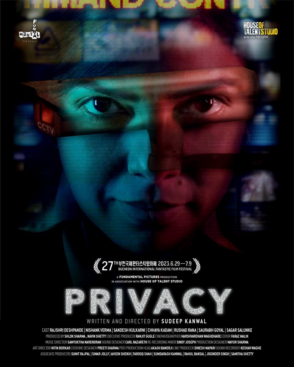 rajshriartist's tweet image. Keep those curtains closed 👀

Presenting the official poster of Privacy as we gear up for our World premiere at @bifanofficial ! 

#BIFAN2023 #privacy #privacymovie #rajshrideshpande #BIFAN #STAYSTRANGE #variety 

@sudeepkanwal @shloksharmaFC