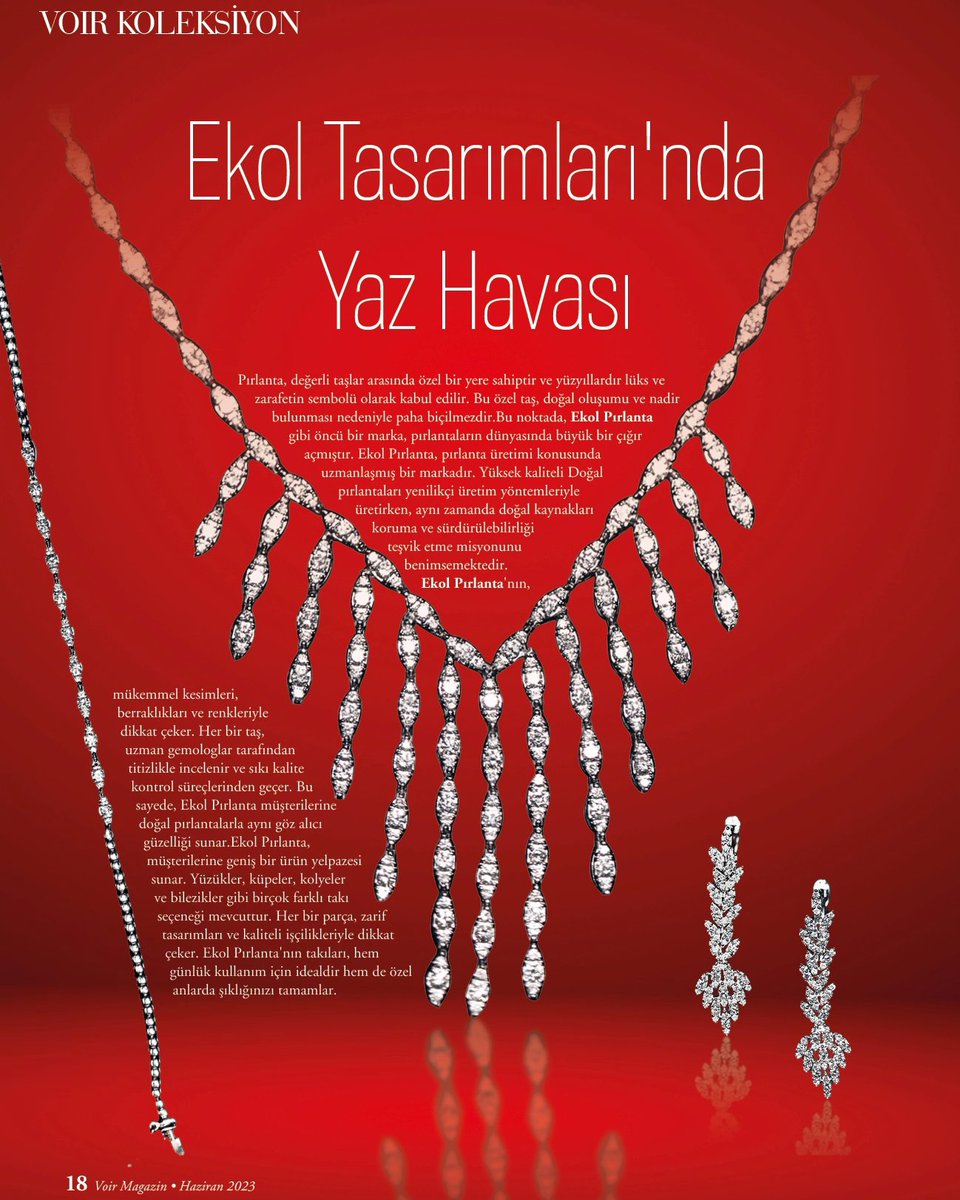 Ekol Tasarımları'nda 
Yaz Havası | Summer Vibes in Ekol Designs #EkolTasarımlarındaYazHavası #EkolPırlanta #LüksTakılar #GüzellikVeZarafet

 #SummerVibesinEkolDesigns #EkolDiamond #LuxuryJewelry #BeautyAndElegance