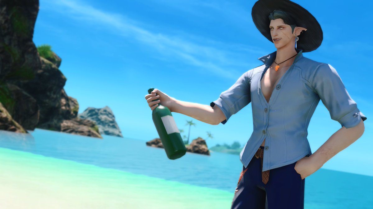 'At this island, the rum is never gone!'

#Junelezen Day 10: Summer!

#ElezenHours / #Elezen