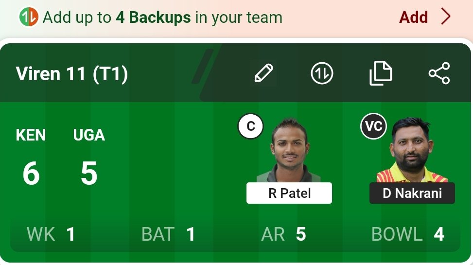 FantasycricPro's tweet photo. Kenya vs Uganda Africa T20 Cup Preview 👇

📹 - https://t.co/B57MumT1t8

Break the Like button and Predict in Comments how many Runs C Obuya will score?

#KENvsUGA #AfricaT20 https://t.co/I3vLGhsS5S