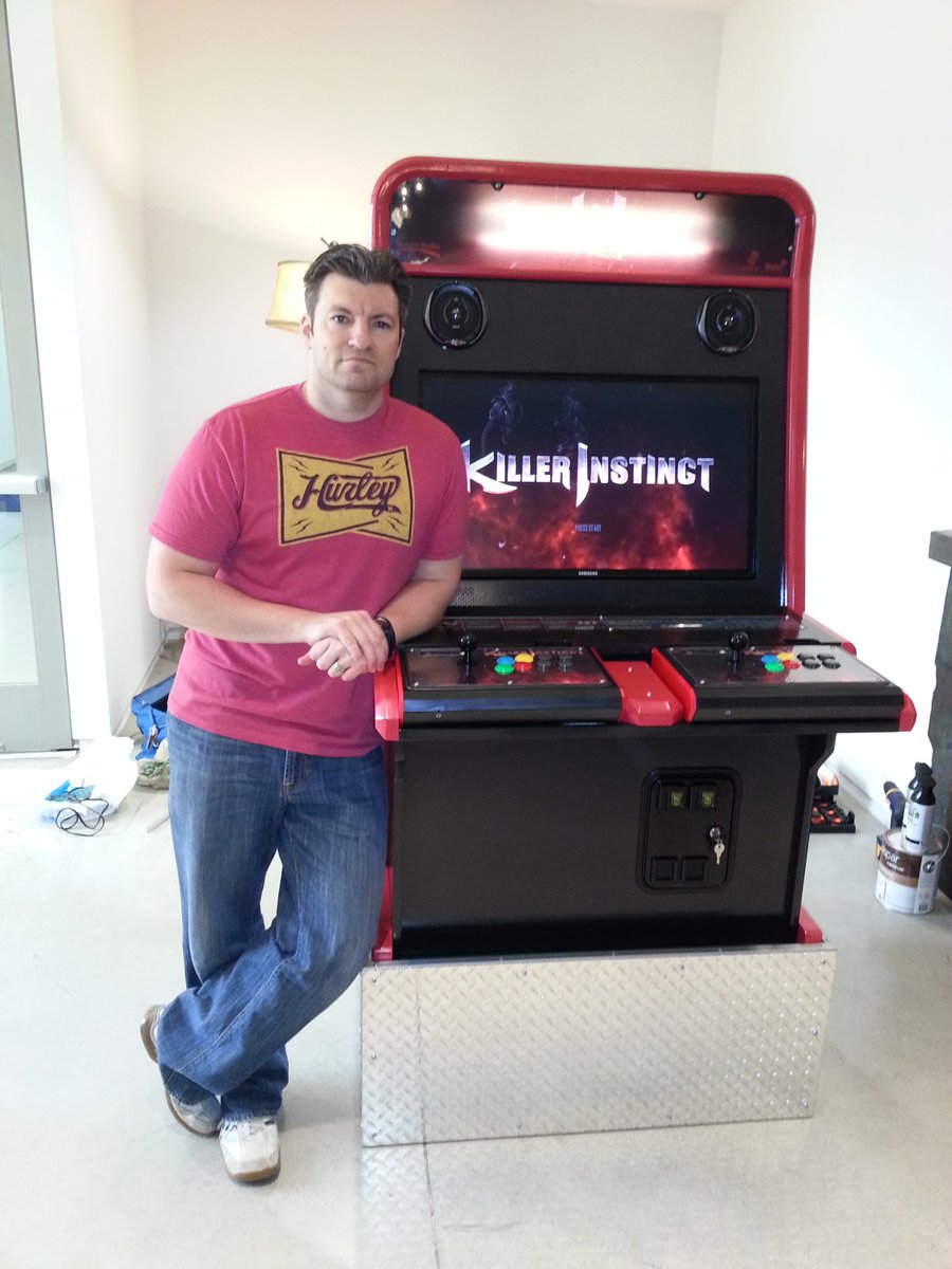 berserker_mike's tweet photo. E3. June 10th, 2013. 10 years ago. How many of you got to play on this special machine? #FightOn #KillerInstinct https://t.co/thEQWUbvdD