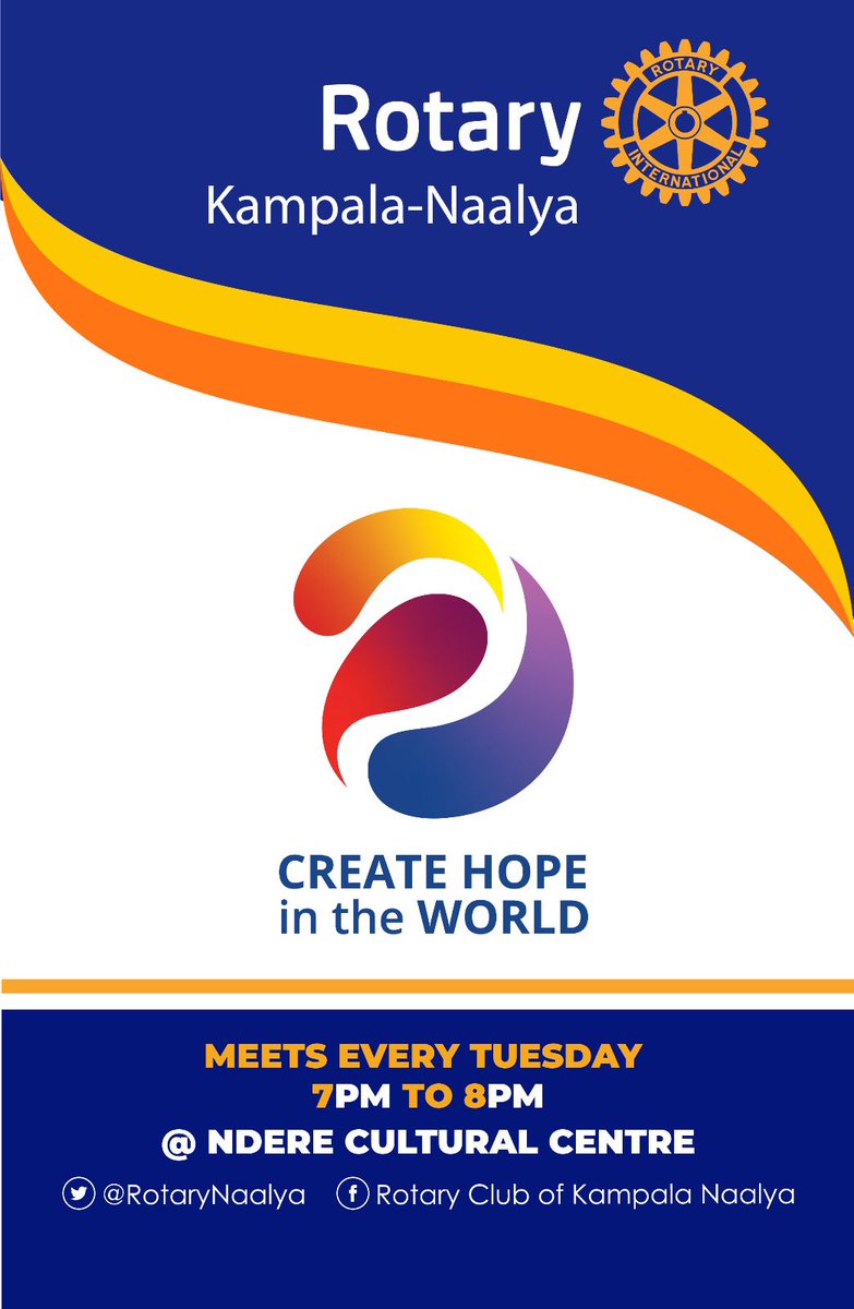 NakittoEfrance's tweet photo. Make a Tuesday date,visit the #rotaryclubofKampalaNalya looking forward to seeing you this Tuesday 🤗#rotaryworldover #createhopetotheworld https://t.co/O6mrcgm232