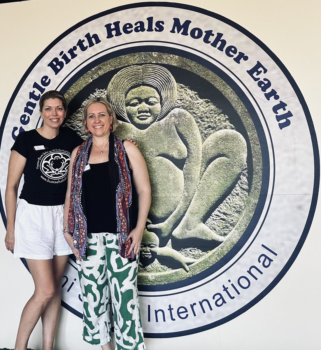 A day spent with <a href="/iburobin/">Robin Lim</a> at Bumi Sehat in Ubud for the International Childbirth Initiative 2023 with Midwifery Advisor Tani Paxton and incredible midwives from across the globe 🌏 #worldmidwives <a href="/MidwivesACM/">ACM</a>