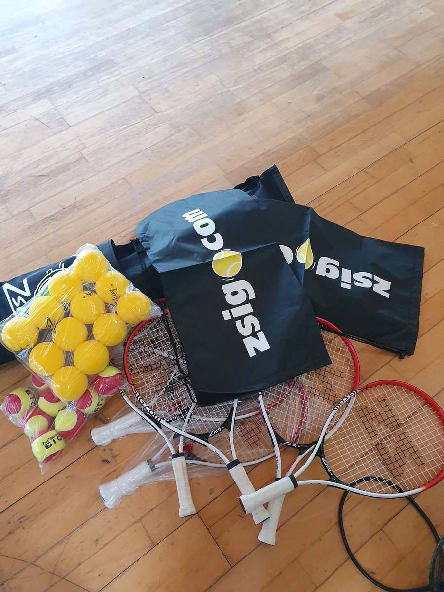 mrsc_uts's tweet photo. Our new tennis equipment has arrived in time for tennis this term. Game, set and match! Thank you to @the_LTA for these fab resources! @UrsulaTaylorSch https://t.co/00EsOHOuX3