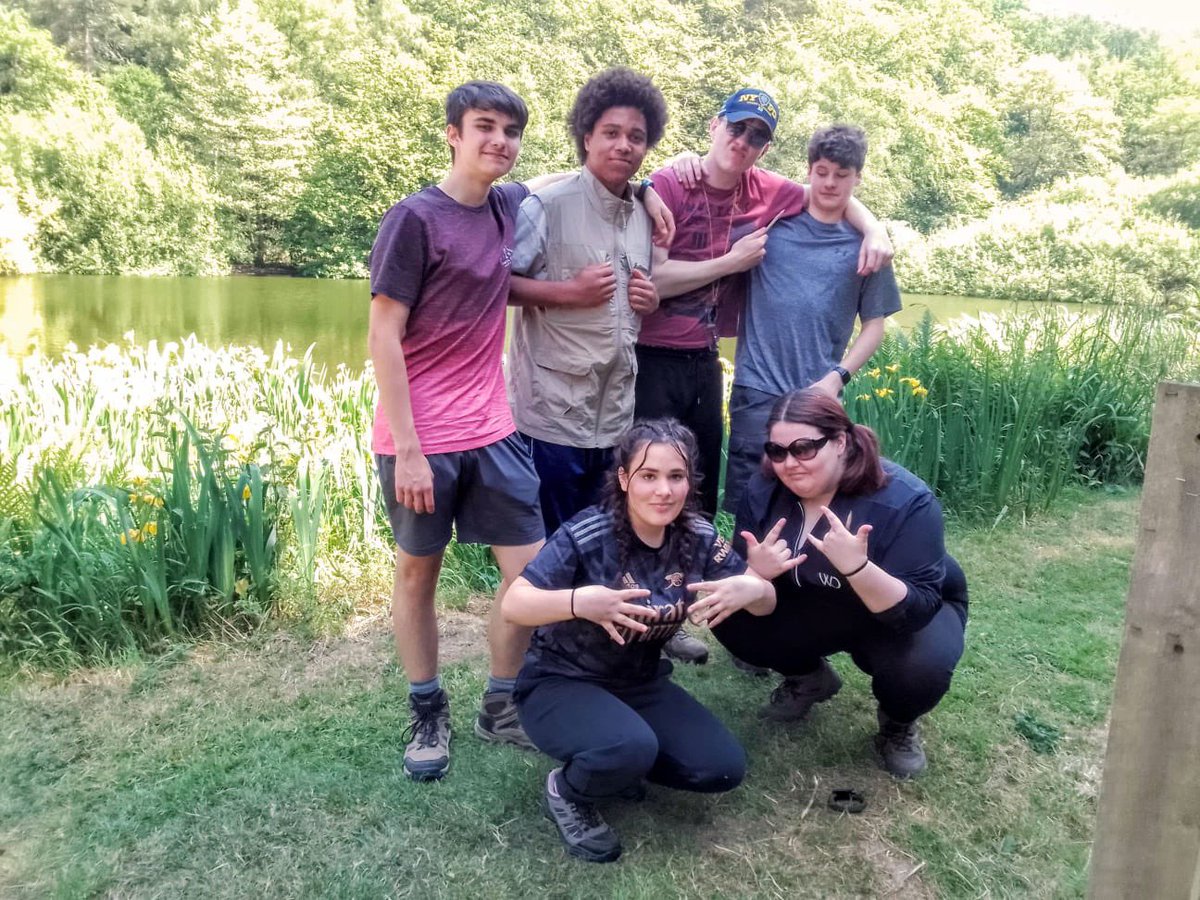 rwadofe's tweet photo. Group at Mill Pond on Friday setting off after lunch. https://t.co/uYtM7VAMSJ