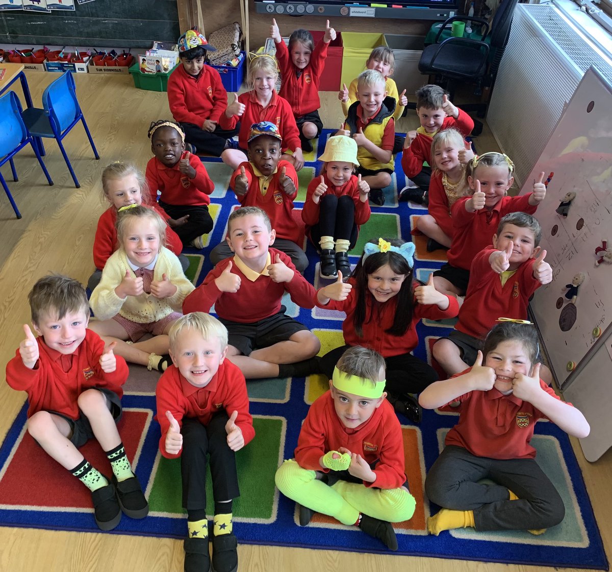 stfrancisP1's tweet photo. Thank you to all the families who supported our fundraising for the hospice on Go Yellow day. Room 2 looked fabulous and know that a hospice is a place of caring ππ»#beeyellow @strathcarron1 https://t.co/mmRSylOLOB