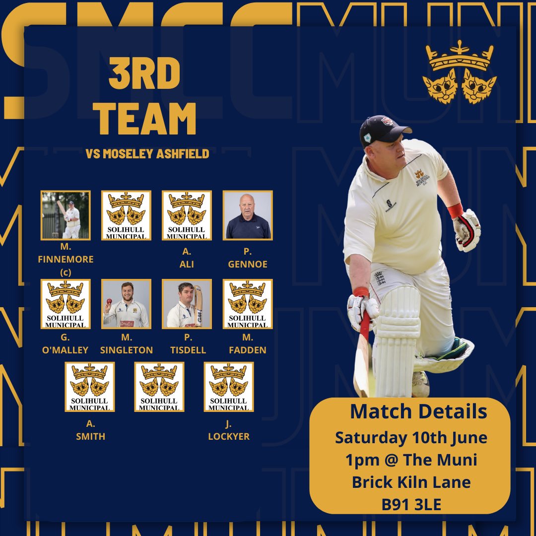 Solihull Municipal CC tweet media